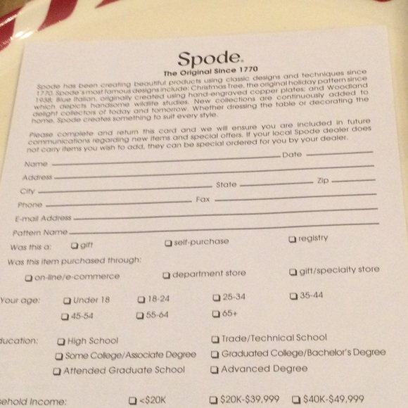 NIB Spode “peppermint” cake plate and server - Picture 7 of 7